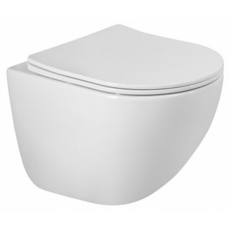 Унитаз подвесной BelBagno Amanda-Tor BB051CH-TOR-FC/SC с крышкой микролифт