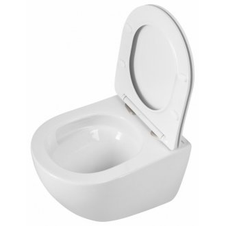 Унитаз подвесной BelBagno Amanda-Tor BB051CH-TOR-FC/SC с крышкой микролифт