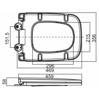 Унитаз-компакт безободковый BelBagno Ardente-R с крышкой BB2112SC микролифт