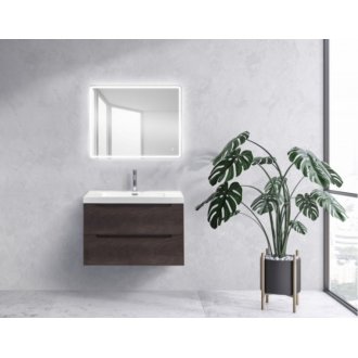 Мебель для ванной BelBagno ART-HPL-800-2C Olmo Nero
