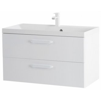 Мебель для ванной BelBagno Aurora 90 Bianco Lucido