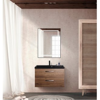 Мебель для ванной BelBagno Aurora 80-B Rovere Tabacco
