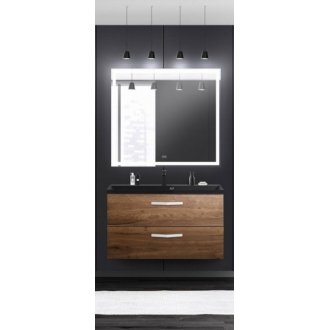 Тумба с раковиной belbagno aurora 80 rovere tabacco