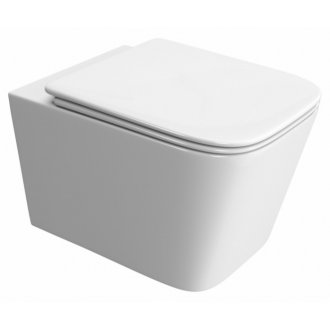Унитаз подвесной BelBagno Due-Tor BB5171CH-TOR/SC с крышкой микролифт