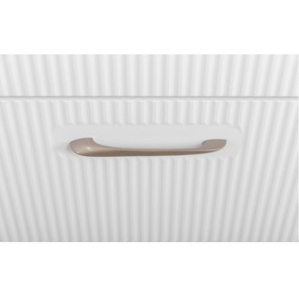 Тумба с раковиной BelBagno Due 50-BB-8076-3-50 белый металлик