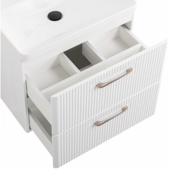 Мебель для ванной BelBagno Due-600-BB-8076-3-60 Bianco Lucido