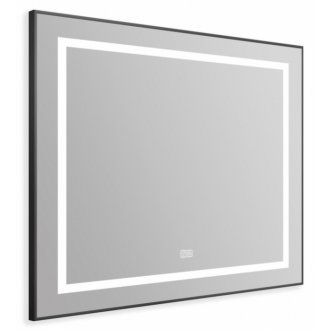 Тумба с раковиной и зеркалом BelBagno Due 80-BB-8076-3-80 Bianco Lucido