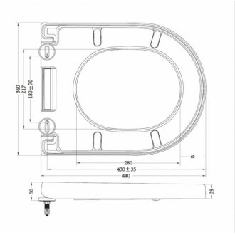 Унитаз-компакт безободковый BelBagno Flay-Tor с крышкой BB865SC микролифт