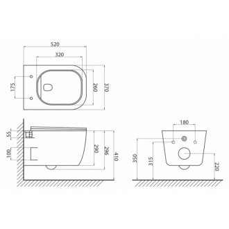 Комплект BelBagno Genova BB1102CH/BB1102SC/BB002-80/BB005-PR-CHROME