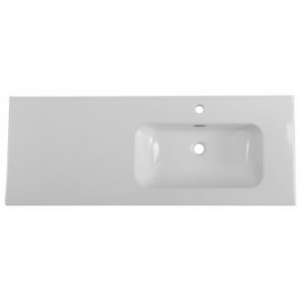 Тумба с раковиной BelBagno Kraft 120-BB1200ETL-R Cemento Grigio