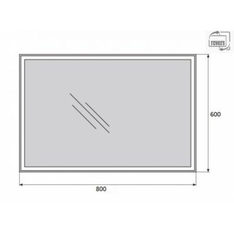 Мебель для ванной BelBagno SET-KRAFT-700-RGB-CDEC-BB344-LOY-GRT-600/800