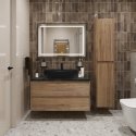 Мебель для ванной BelBagno KRAFT100RT-KEPMNO-1084-H301-SET Rovere Tabacco