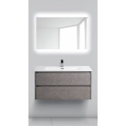 Мебель для ванной BelBagno Kraft-1000 Pietra Grigi...