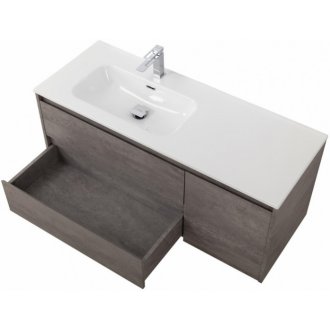 Мебель для ванной BelBagno Kraft-1200-BB1200ETL-L Cemento Grigio