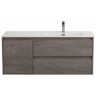 Тумба с раковиной BelBagno Kraft 120-BB1200ETL-R Cemento Grigio