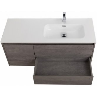 Мебель для ванной BelBagno Kraft-1200-BB1200ETL-R Cemento Grigio
