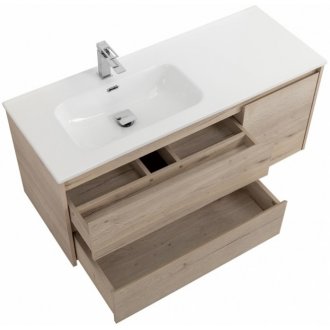 Мебель для ванной BelBagno Kraft-1200-BB1200ETL-L Rovere Galifax Bianco
