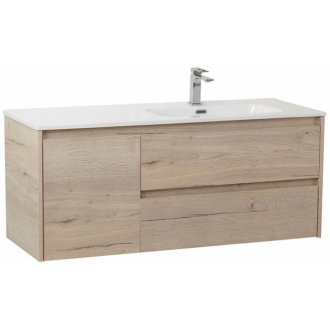 Мебель для ванной BelBagno Kraft-1200-BB1200ETL-R Rovere Galifax Bianco