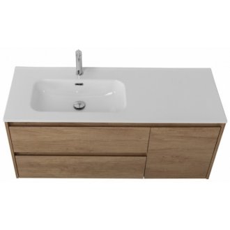 Тумба с раковиной BelBagno Kraft 120-BB1200ETL-L Rovere Nebrasca Nature