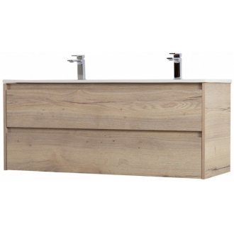 Мебель для ванной BelBagno Kraft-1200-BB1200-2-ETL Rovere Galifax Bianco