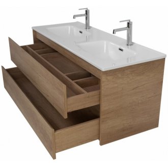 Тумба с раковиной BelBagno Kraft 120-BB1200-2-ETL Rovere Nebrasca Nature