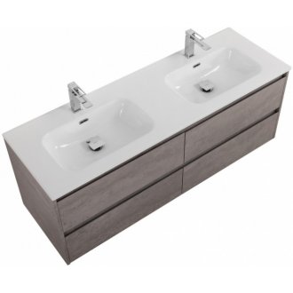 Мебель для ванной BelBagno Kraft-1400-4C-BB1400-2-ETL Cemento Grigio