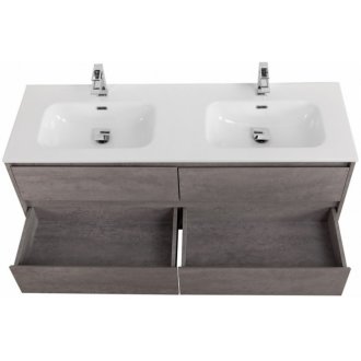 Мебель для ванной BelBagno Kraft-1400-4C-BB1400-2-ETL Cemento Grigio