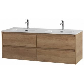 Мебель для ванной BelBagno Kraft-1400-4C-BB1400-2-ETL Rovere Nebrasca Nature
