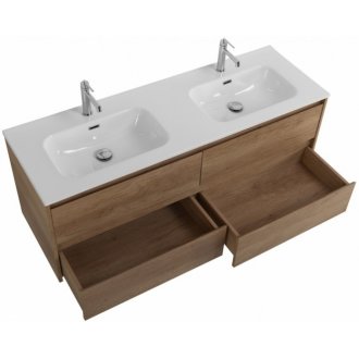 Мебель для ванной BelBagno Kraft-1400-4C-BB1400-2-ETL Rovere Nebrasca Nature