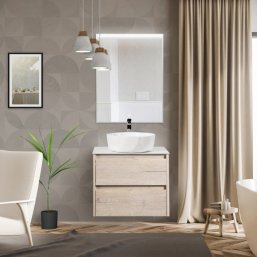 Мебель для ванной BelBagno Kraft-600-S Rovere Gali...