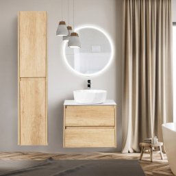 Мебель для ванной BelBagno Kraft-600-S Rovere Nebr...