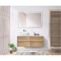 Мебель для ванной BelBagno Kraft-1200-L-S Rovere N...