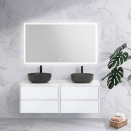 Мебель для ванной BelBagno Kraft-1400-2-S Bianco O...