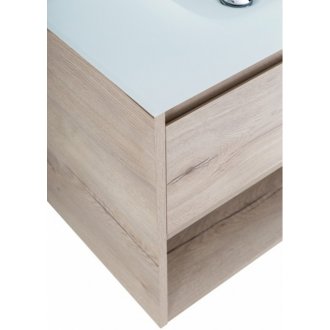 Мебель для ванной BelBagno Kraft-800-1C-BB810/465-LV-VTR-BO Rovere Galifax Bianco