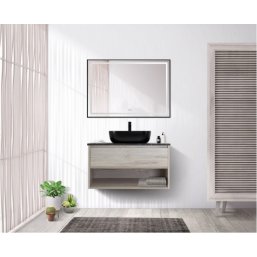 Мебель для ванной BelBagno Kraft-800-1C-S Rovere G...