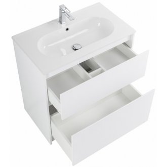 Мебель для ванной BelBagno Kraft-800-PIA-LOV-800 Bianco Opaco