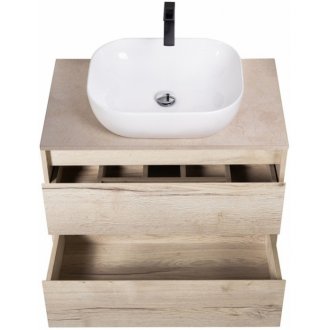 Мебель для ванной BelBagno Kraft-800-S Rovere Galifax Bianco