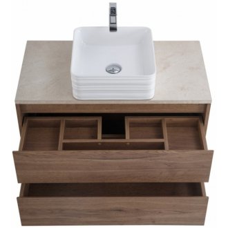 Мебель для ванной BelBagno Kraft-800-S Rovere Tabacco
