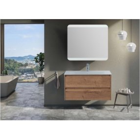 Мебель для ванной BelBagno Kraft-800-BB810/465-LV-VTR-BL Rovere Tabacco