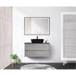 Мебель для ванной BelBagno Kraft-900-S Cemento Gri...