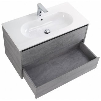 Мебель для ванной BelBagno Kraft-900-LOV-900 Cemento Grigio