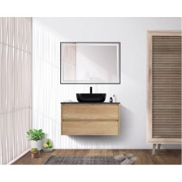 Мебель для ванной BelBagno Kraft-1000-S Rovere Neb...