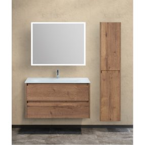 Мебель для ванной BelBagno Kraft-1000-BB1010/465-LV-VTR-BO Rovere Tabacco