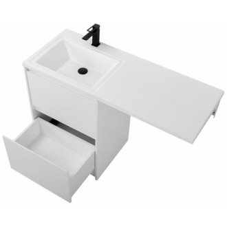 Мебель для ванной под стиральную машину BelBagno Kraft-LVD 1200L Bianco Opaco