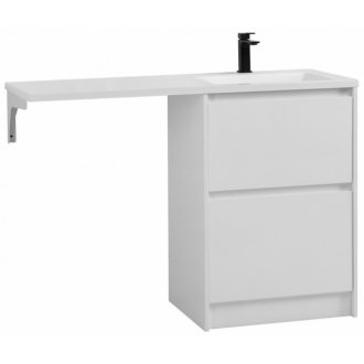 Мебель для ванной под стиральную машину BelBagno Kraft-LVD 1200R Bianco Opaco