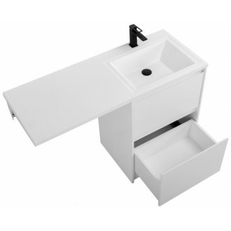 Мебель для ванной под стиральную машину BelBagno Kraft-LVD 1200R Bianco Opaco