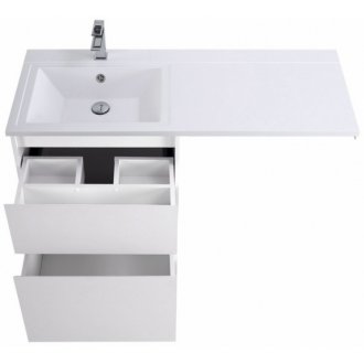 Мебель для ванной под стиральную машину BelBagno Kraft-LVD 1200L Bianco Opaco