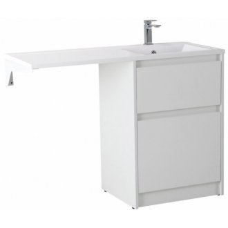 Мебель для ванной под стиральную машину BelBagno Kraft-LVD 1200R Bianco Opaco
