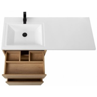 Мебель для ванной под стиральную машину BelBagno Kraft-LVD 1200L Rovere Nebrasca Nature