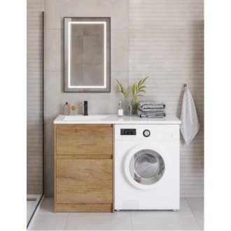 Мебель для ванной под стиральную машину BelBagno Kraft-LVD 1200L Rovere Nebrasca Nature